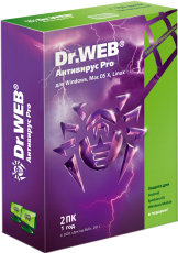 Антивирус Dr.Web Pro 2 ПК 1 год BHW-A-12M-2A3