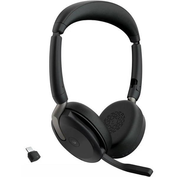 Bluetooth-гарнитура Jabra Evolve2 65 Flex Bluetooth черный