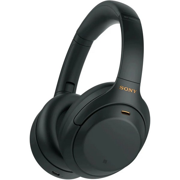 Наушники Sony WH-1000XM4 накладные, черный