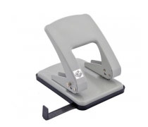 Дырокол KW-trio 976l/gr Stylish Heavy Duty до 40 листов светло-серый линейка