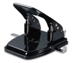 Дырокол KW-trio 978blck Typical Heavy Duty до 30 листов черный линейка