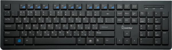 Клавиатура проводная SmartBuy Slim 206 USB SBK-206US-K черный