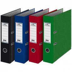 Папка-регистратор Durable А4 70 мм картонная цветной мрамор бордо (3410-31)