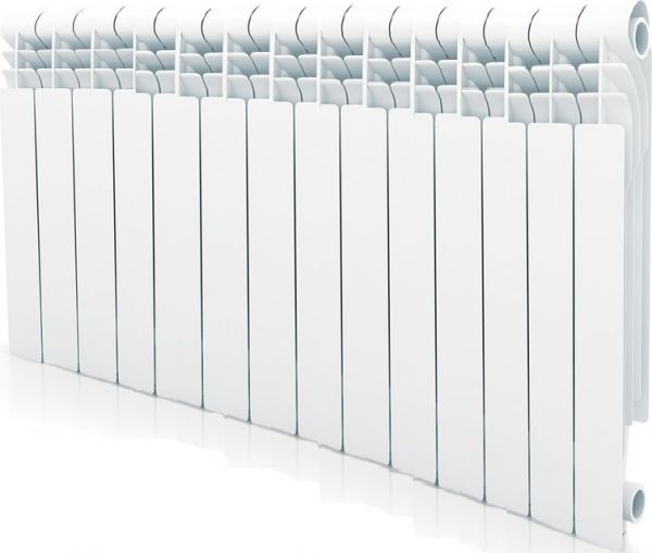 Биметаллический радиатор Royal Thermo Optimal 500 14 секций с дефектом