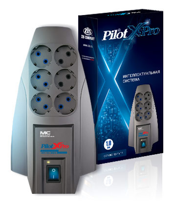 Сетевой фильтр Pilot X-Pro 1.8м (6 розеток)