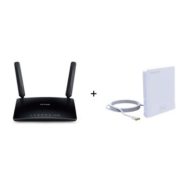 Wi-Fi роутер TP-LINK TL-MR6400 + внешняя антенна